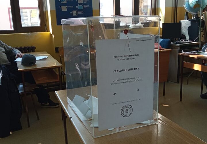 Posle Beograda, „pao“ i Niš: 53,28 % glasalo za „ne“