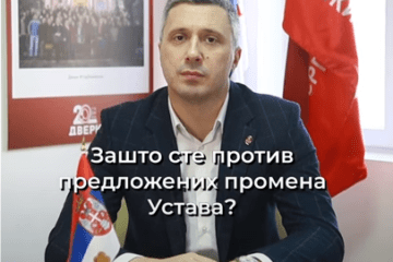 Tri pitanja za javne ličnosti i lidere opozicije koji su protiv ustavnih promena: Boško Obradović, Dveri (Video)