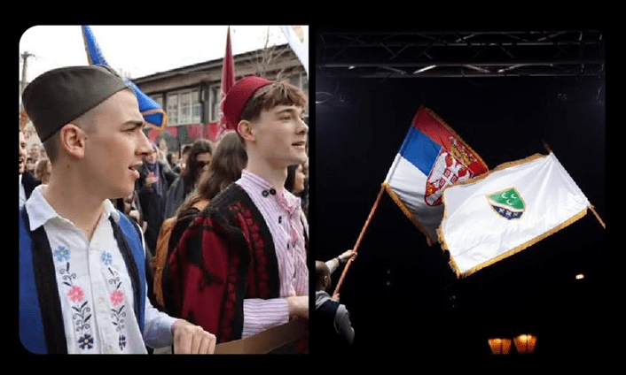 Opasno slepilo srpskih studenata – dok muslimani udaraju na Republiku Srpsku, studenti na blokadama se ponose zastavom koja je simbol nezavisnog „Sandžaka“