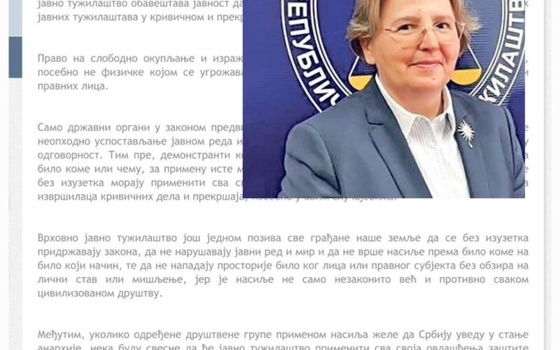 Tužilaštvo bez individualne odgovornosti pred naletom terorizma na Srbiju