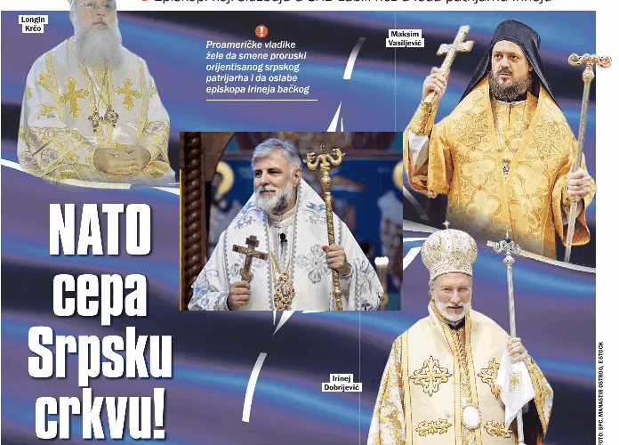 Četvorka u senci Zapada: Grigorije, Maksim, Irinej i Longin kao projekat destabilizacije SPC