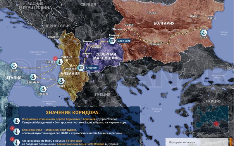 INFRASTRUKTURNI RAT PROTIV SRBIJE: Koridor 8 kao sigurna linija za NATO tenkove i strateško gušenje srpskog uticaja na južnom krilu Alijanse
